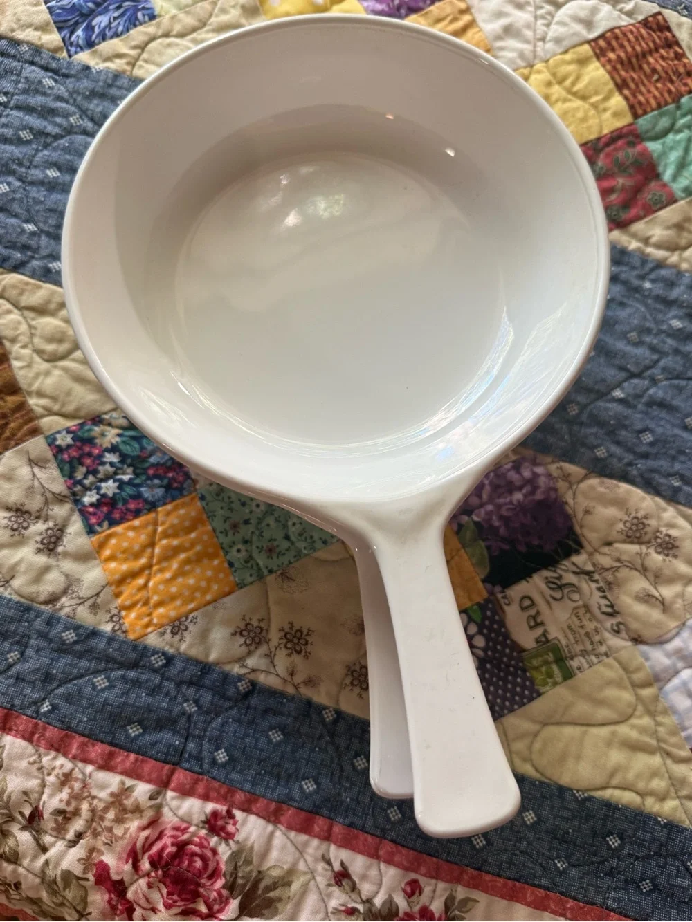 Vintage Corning Ware Blue Cornflower Skillet Fry Pan Set of 2